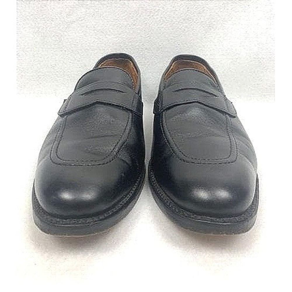 Allen Edmonds Men's Lake Forest Black Leather Penny Loafers Dress Shoes Size 11‎